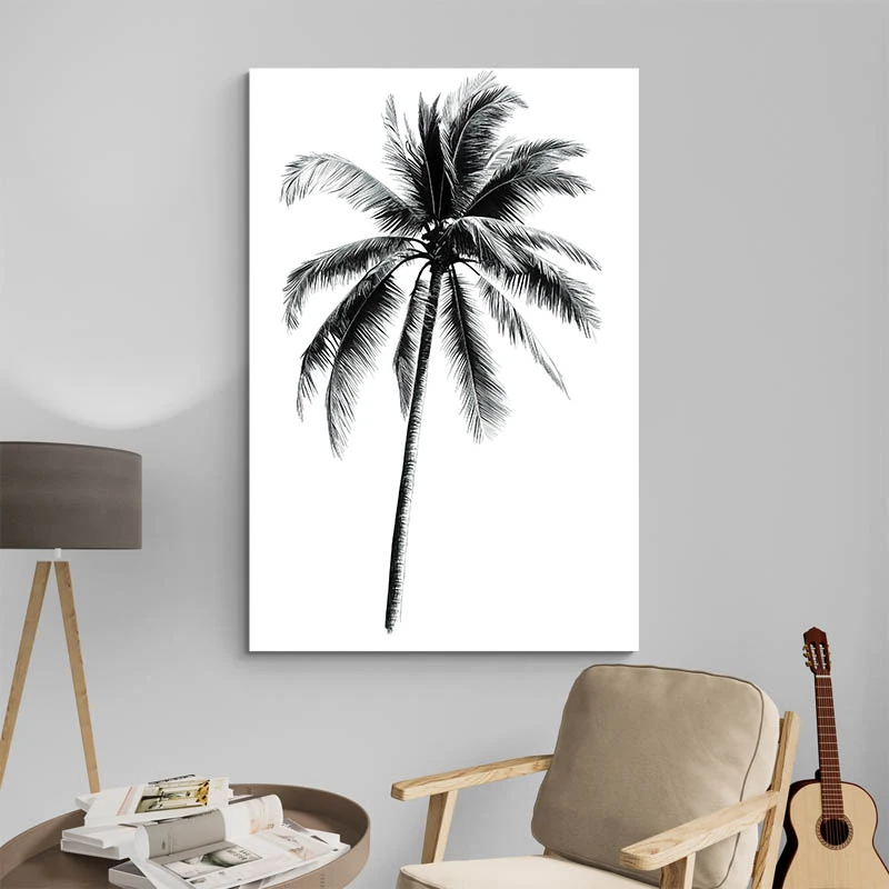 Dessin Palmier Minimaliste