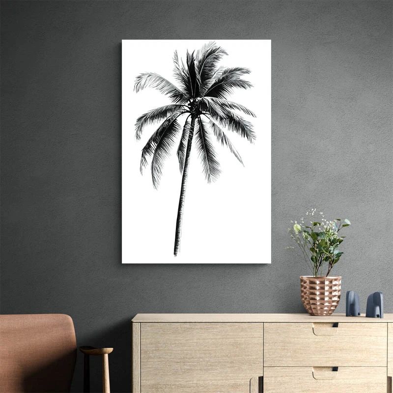 Dessin Palmier Minimaliste