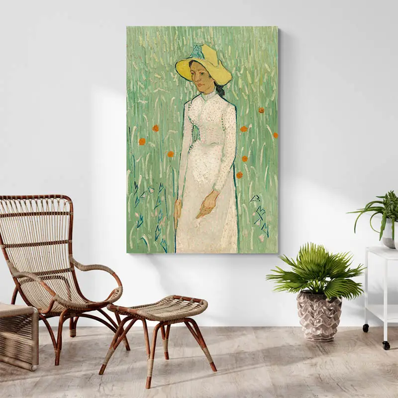 Fille en Blanc - Van Gogh