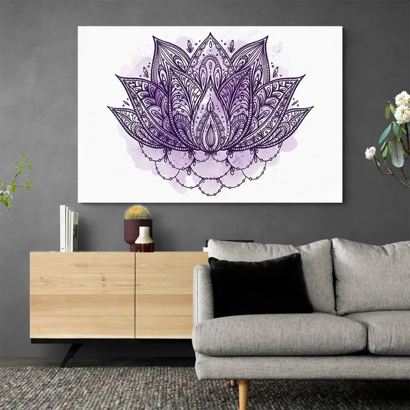 Fleur de Lotus Dessin Couleur