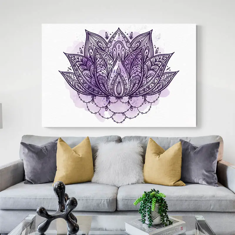 Fleur de Lotus Dessin Couleur