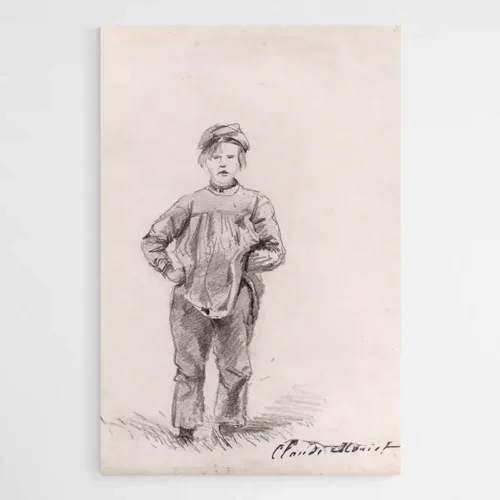 Garçon à la campagne - Monet