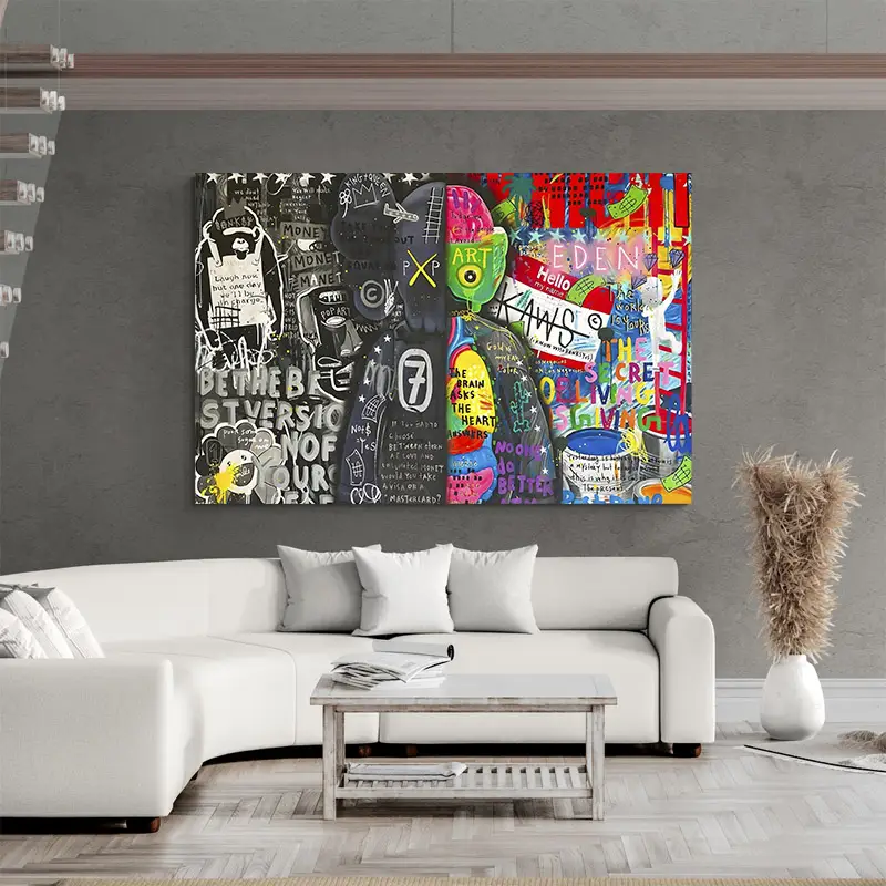 Kaws Wall Art