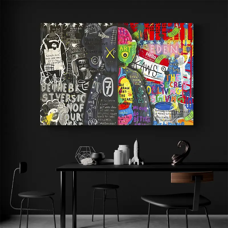 Kaws Wall Art