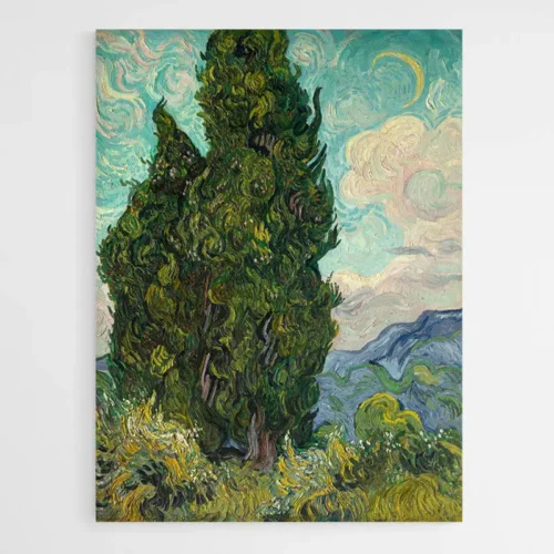 Les Cyprès - Van Gogh