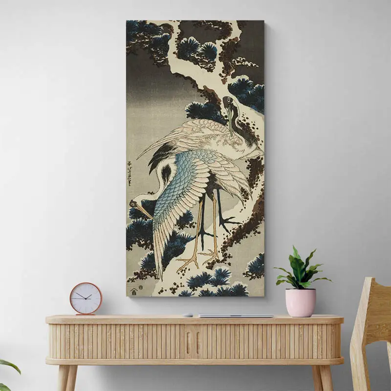 Les Grues - Hokusai