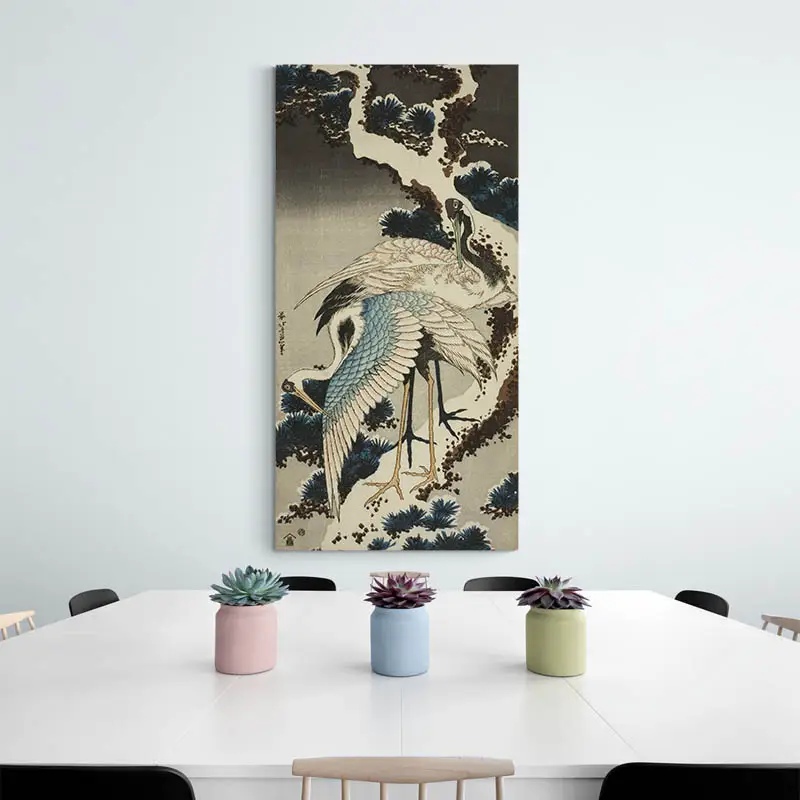 Les Grues - Hokusai
