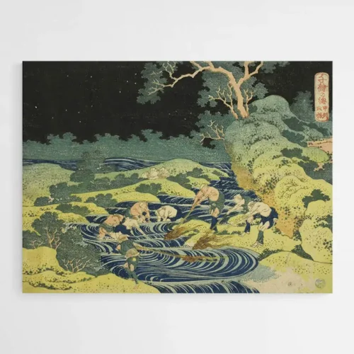 Les pêcheurs - Hokusai