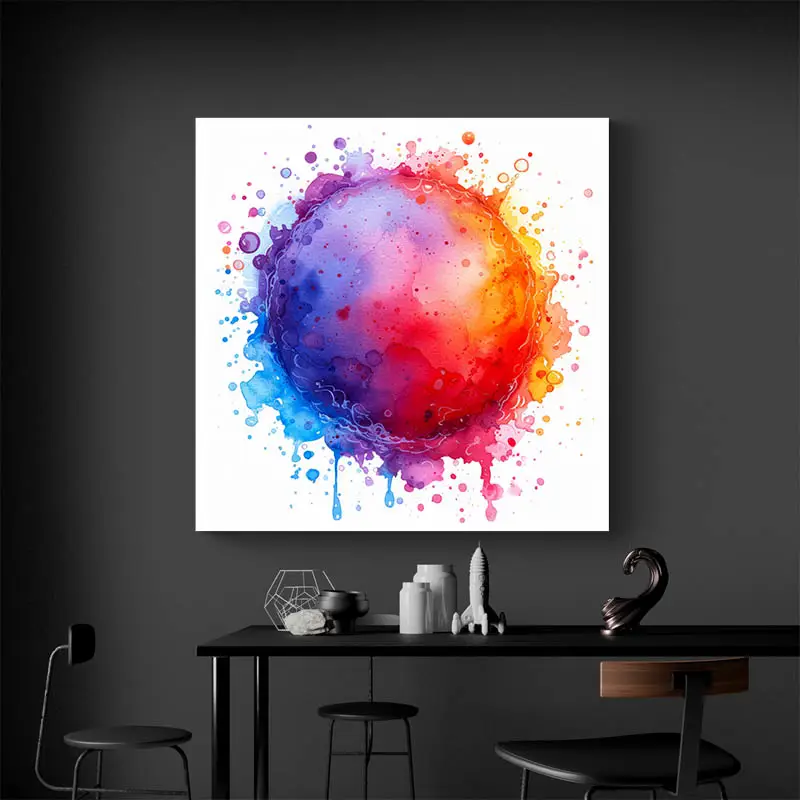 Peinture Abstraite Aquarelle