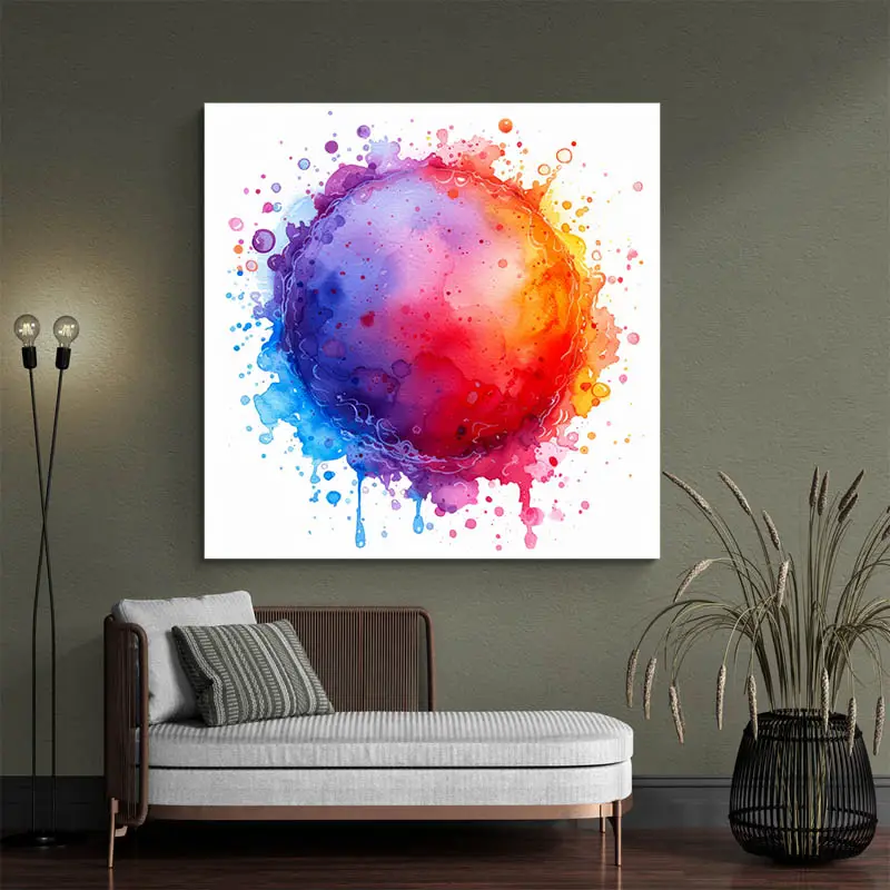 Peinture Abstraite Aquarelle