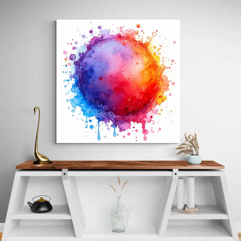 Peinture Abstraite Aquarelle