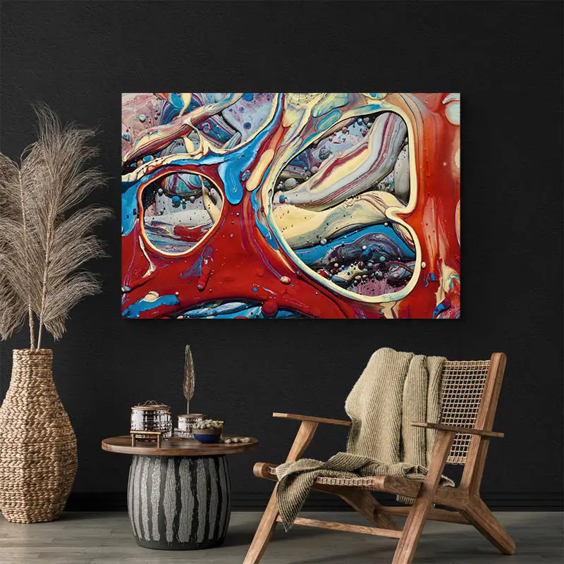 Peinture abstraite Avec Relief