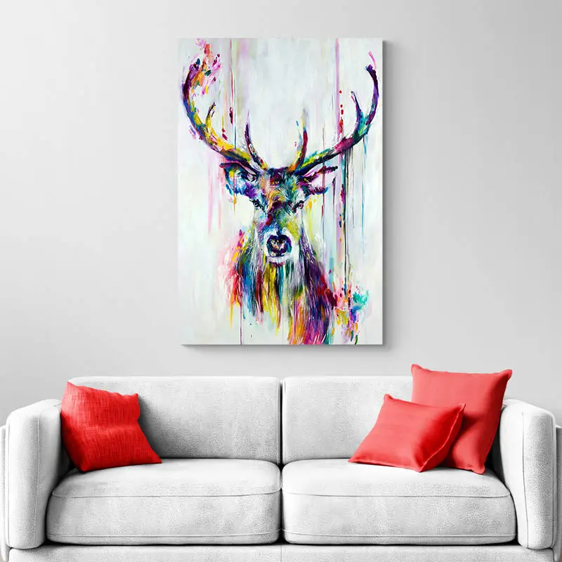 Peinture Cerf