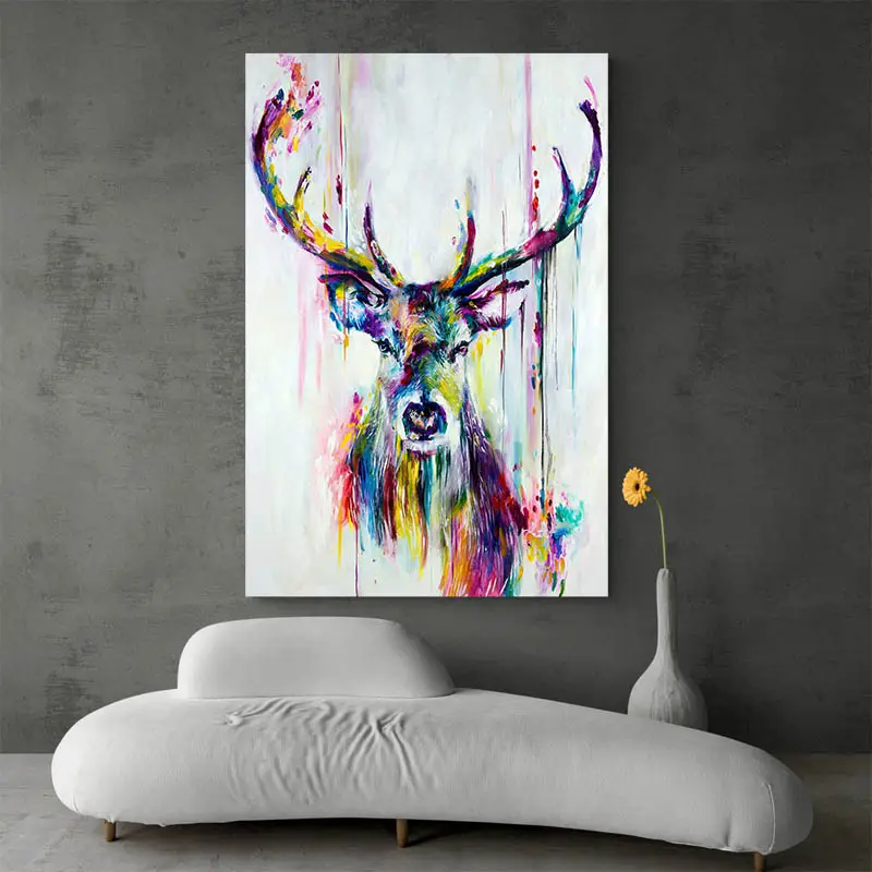 Peinture Cerf