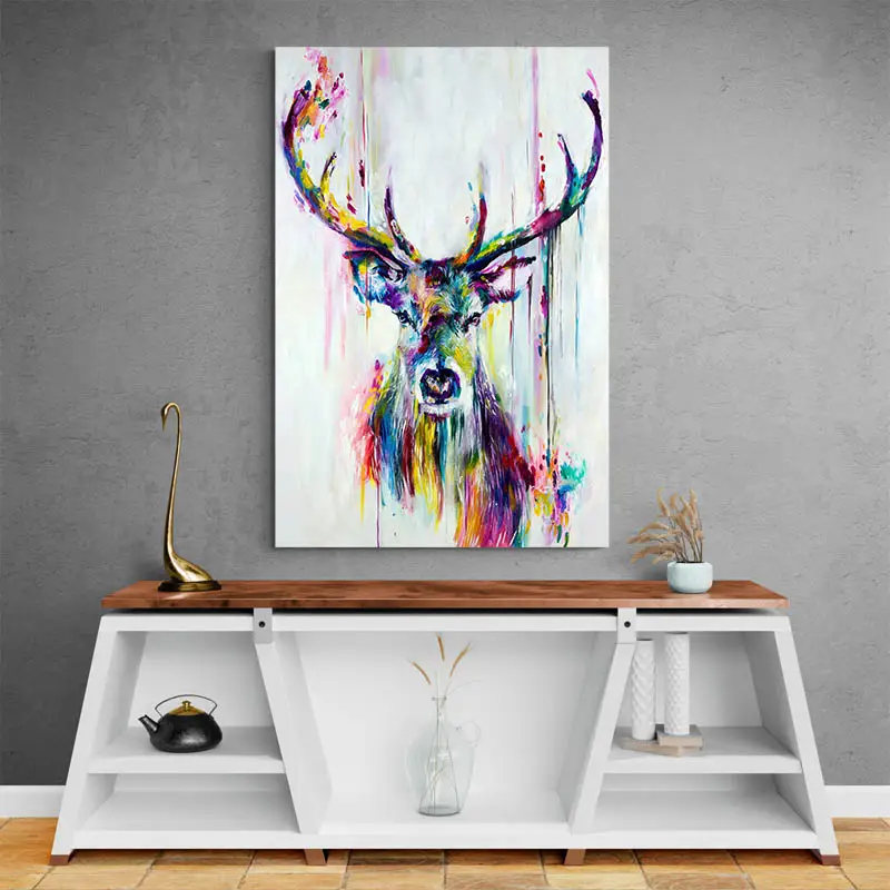 Peinture Cerf