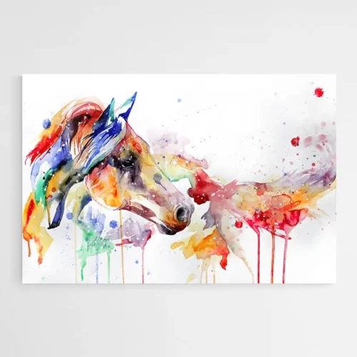 Peinture Cheval Couleur