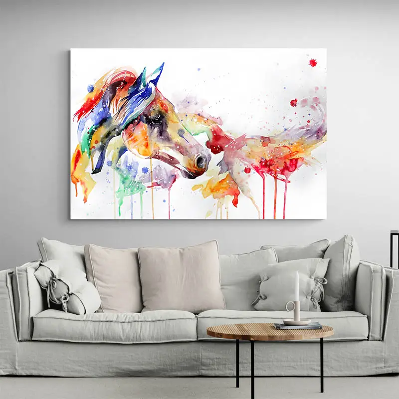 Peinture Cheval Couleur