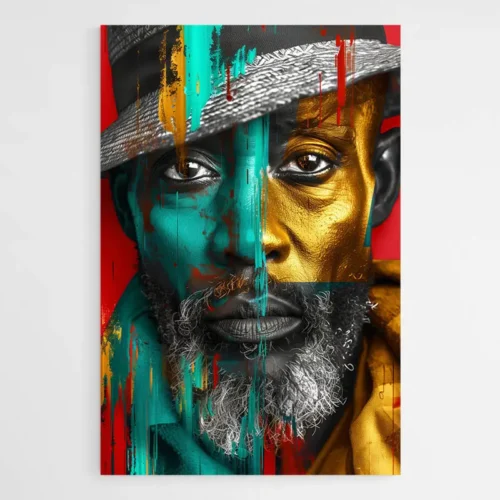 Peinture Homme Africain