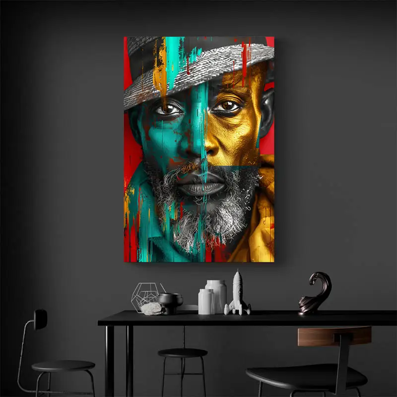 Peinture Homme Africain