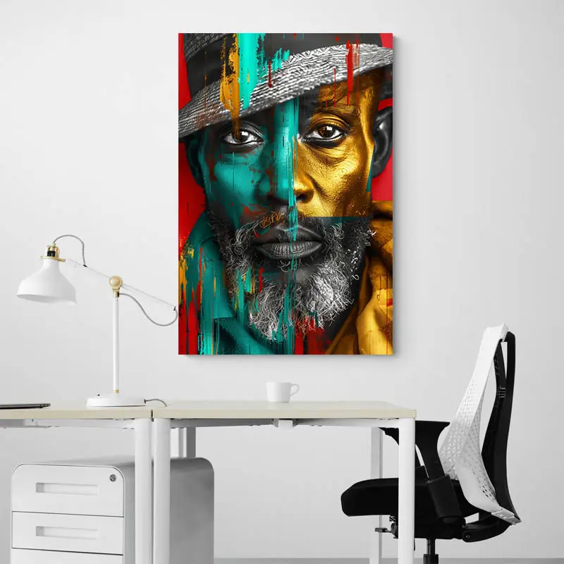 Peinture Homme Africain
