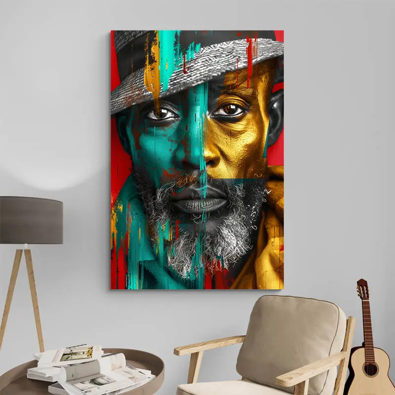 Peinture Homme Africain