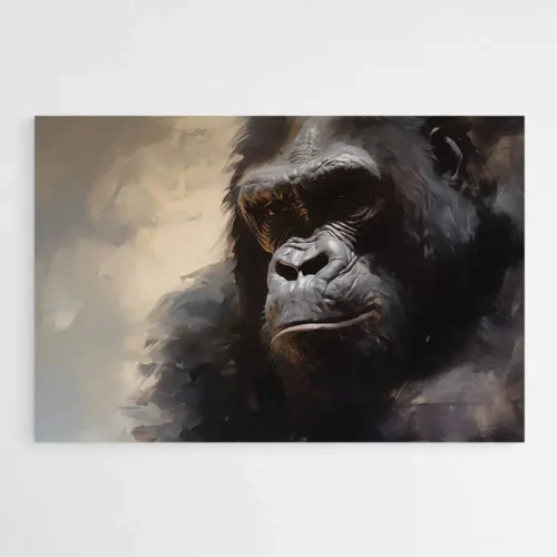 Peinture Tête de Gorille