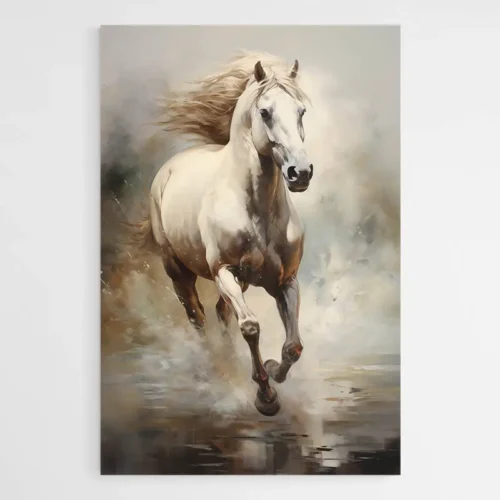 Peinture Cheval Au Galop