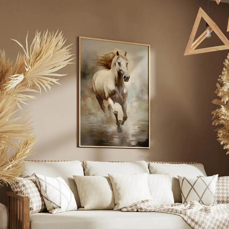 Peinture Cheval Au Galop