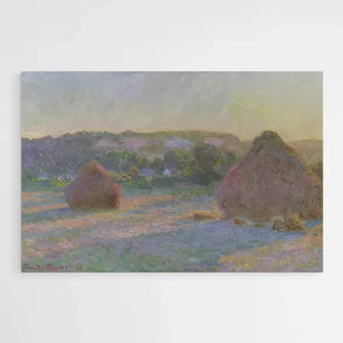 Piles de blé (fin de l'été) - Monet