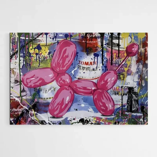 Pop Art Tableau Street Art