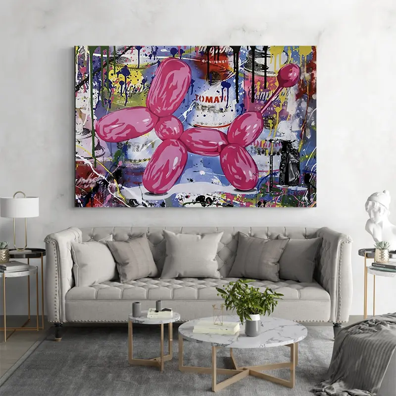 Pop Art Tableau Street Art