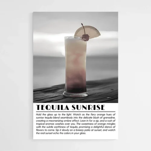 Poster Tequila sunrise