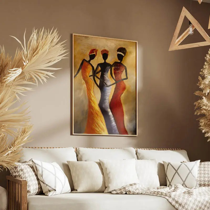 Tableau 3 femmes Africaines