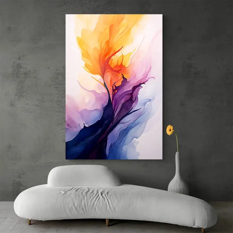 Tableau Abstrait  Lion