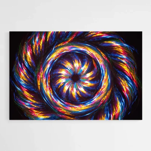 Tableau Abstrait Coloré