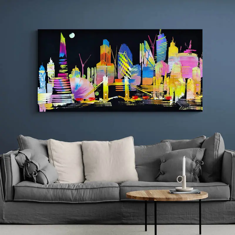 Tableau Abstrait Londres