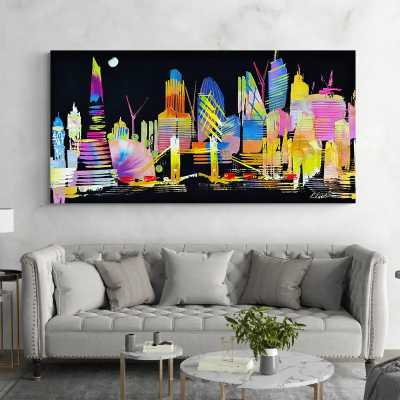 Tableau Abstrait Londres