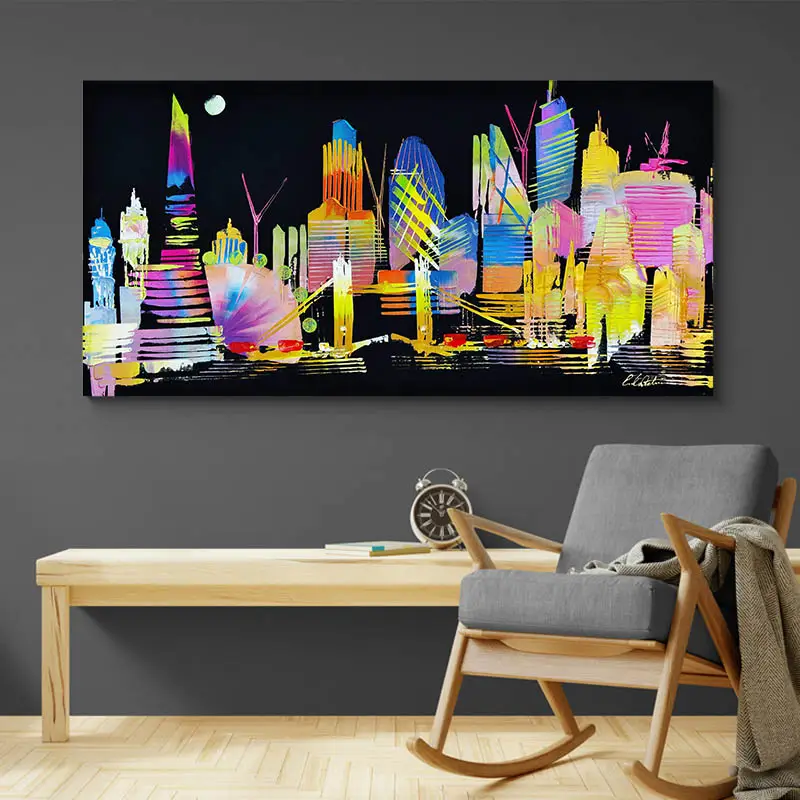 Tableau Abstrait Londres