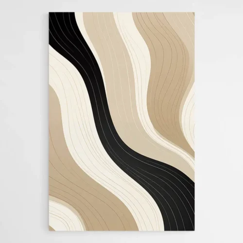 Tableau Abstrait Minimaliste