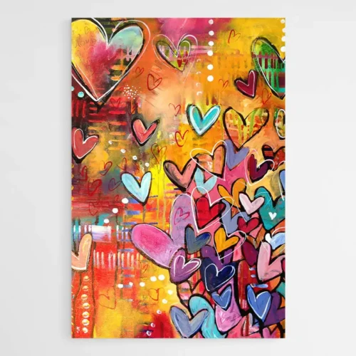 Tableau Abstrait Street Art