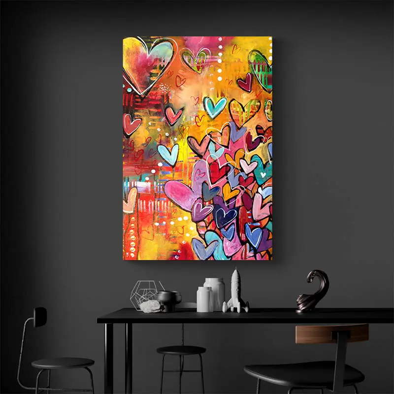 Tableau Abstrait Street Art