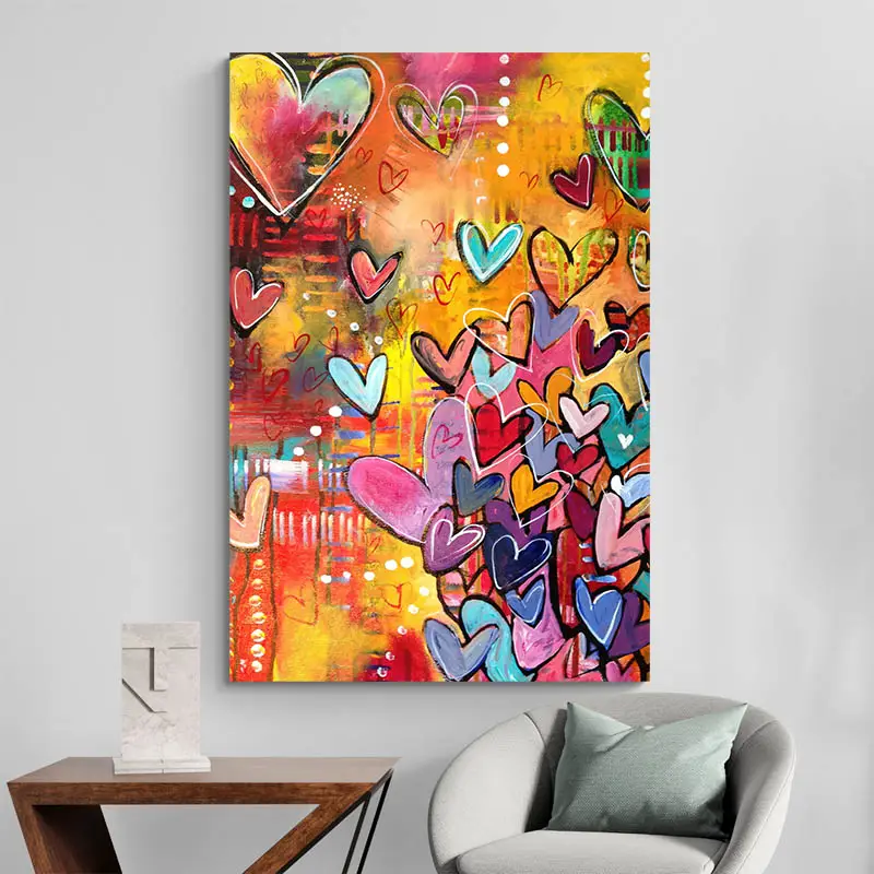Tableau Abstrait Street Art
