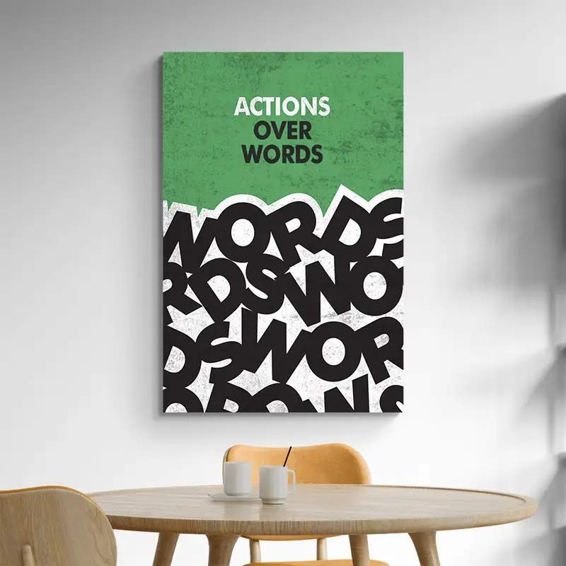 Tableau Actions Over Words