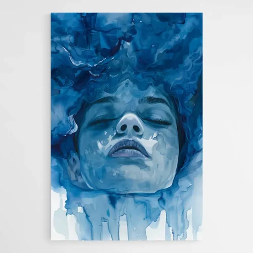 Tableau Aquarelle Contemporaine