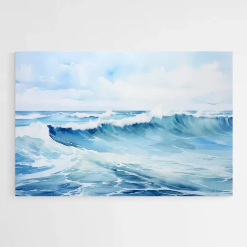 Tableau Aquarelle Mer