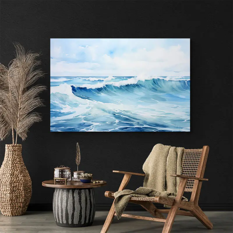 Tableau Aquarelle Mer