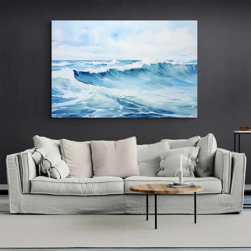 Tableau Aquarelle Mer