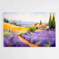 Tableau Aquarelle Provence