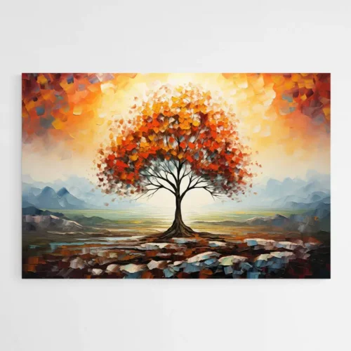 Tableau Arbre Automne