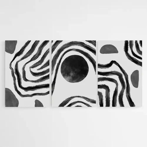 Tableau triptyque design